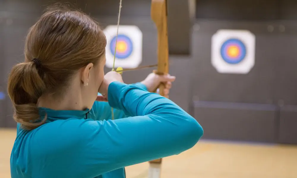 Winter-Schießparcours: Action im beheizten Zelt