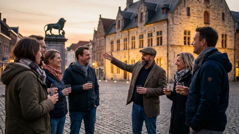 Whisky-Tasting in Braunschweig - Erwachsene verkosten Whisky bei einem Altstadt-Rundgang am Abend