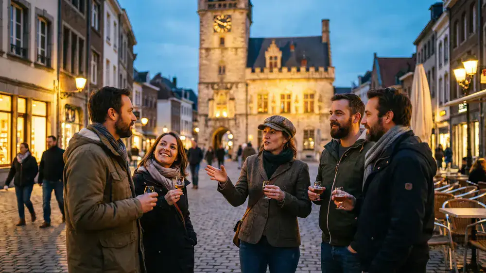 Whisky-Tasting in Braunschweig – kleine Kollegenrunde verkostet Whisky bei einem Altstadt-Rundgang am Abend