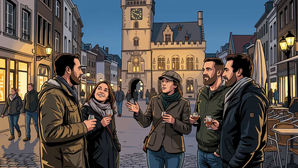 Whisky-Tasting in Braunschweig – kleine Kollegenrunde verkostet Whisky bei einem Altstadt-Rundgang am Abend
