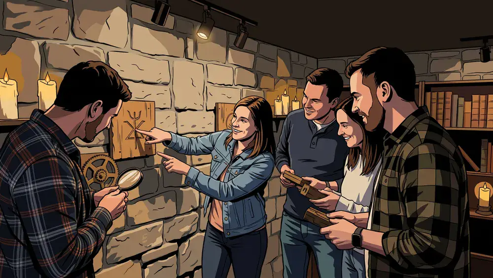 Escape Room in Dortmund – Kollegen lösen gemeinsam Rätsel in einem thematisch gestalteten Raum