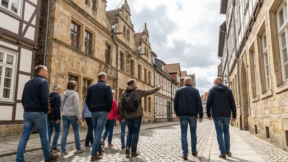 Privatführung in Hannover – Team erkundet mit Stadtführerin die historische Innenstadt