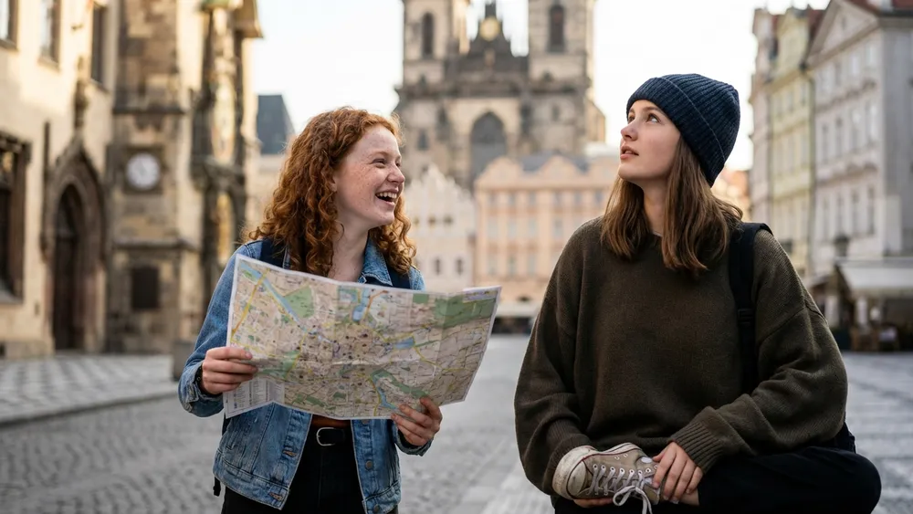 Stadtrallye Kassel – Schüler erkunden mit Stadtplan die Kasseler Innenstadt
