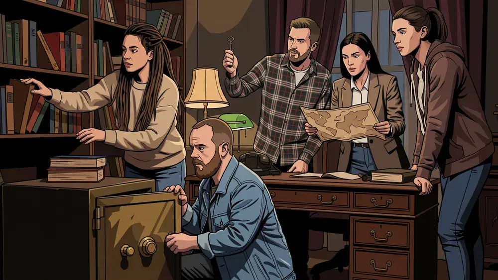 EXITgameKassel – Kollegen lösen bei der Weihnachtsfeier gemeinsam Rätsel im Escape Room