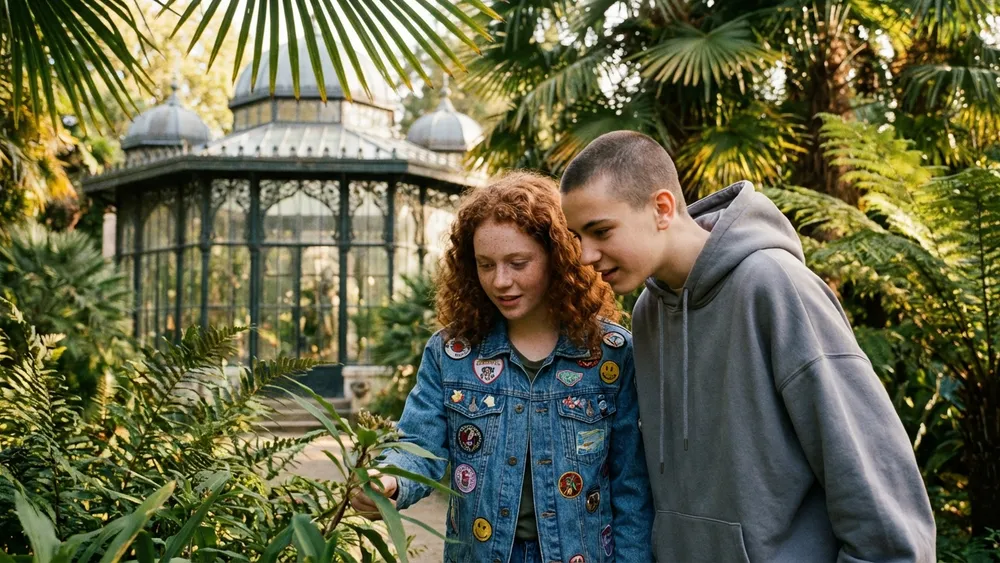 Wilhelma Stuttgart – Schüler erkunden den botanischen Garten mit historischen Gewächshäusern