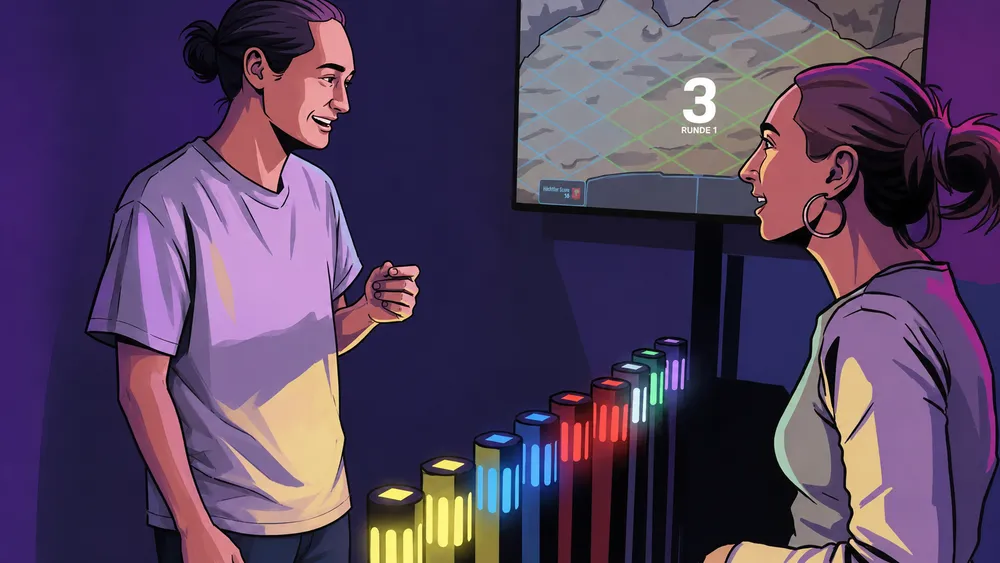 Spelers strijden tegen elkaar in een duel bij Gamer Tilburg