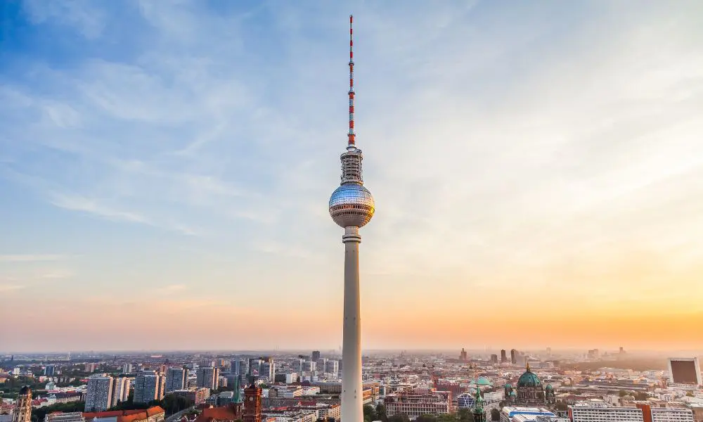 Hoch hinaus: Panoramablick vom Fernsehturm